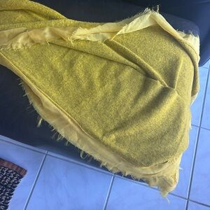 Elegant Chartreuse Wrap Scarf